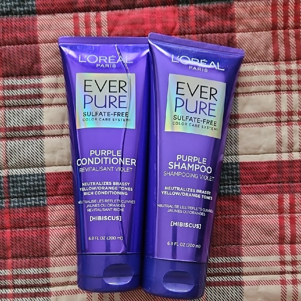 L'Oreal Paris Ever Pure Purple Shampoo and Conditioner Set